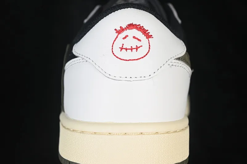 All categories Air Jordan Jordan series basketball shoes Air Jordan 1 Low ZG version Travis Scott x Air Jordan 1 Low OG AJ1 Joe 1 undercut low top full head layer DZ4137-106